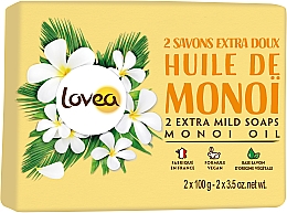 Düfte, Parfümerie und Kosmetik Seife mit Monoi-Öl - Lovea Extra Mild Soaps Monoi Oil