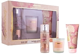 Abschminkpad-Set - Aeropostale Sweet Dream Spa Set (mist/100ml + candle/85g + b/lot/88ml) — Bild N1