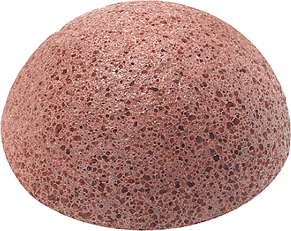 Natürlicher Schwamm aus rotem Ton - MZ Skin Natural Konjac Red Clay Sponge — Bild N1