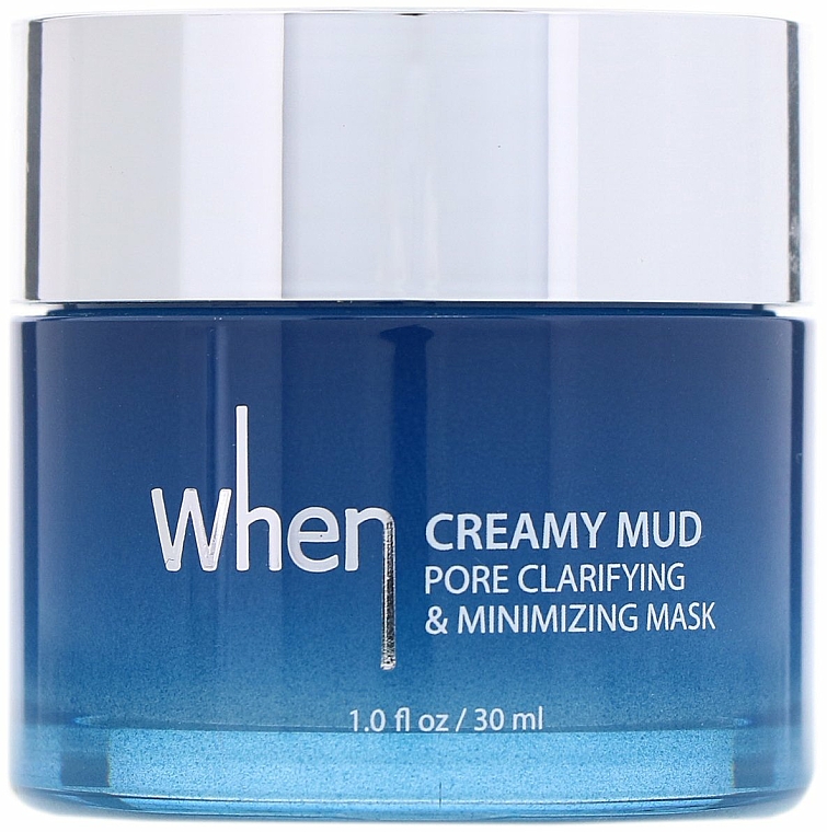 Reinigende und porenverfeinernde Gesichtsmaske - When Creamy Mud Pore Clarifying & Minimizing Mask — Bild N1