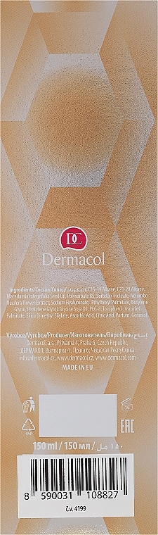 Gesichtsreinigungsöl mit Hyaluronsäure - Dermacol Hyaluron Therapy 3D Cleansing Oil — Foto N3