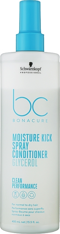 Spray-Conditioner - Schwarzkopf Professional Bonacure Moisture Kick Spray Conditioner Glycerol — Bild N2
