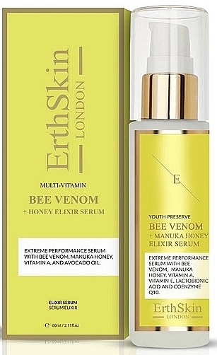 Gesichtsserum - ErthSkin London Bee Venom + Honey Elixir Serum — Bild N1