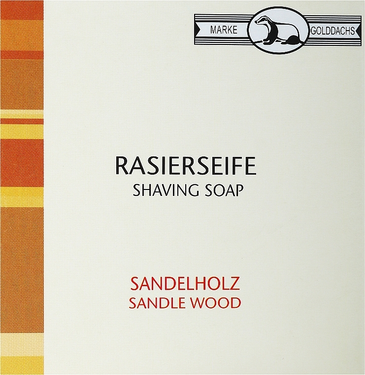 Rasierseife - Golddachs Shaving Soap Sandalwood — Bild N1