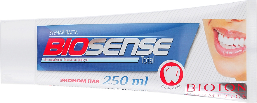 Zahnpasta gegen Karies Total - Bioton Cosmetics Biosense Total — Bild N2