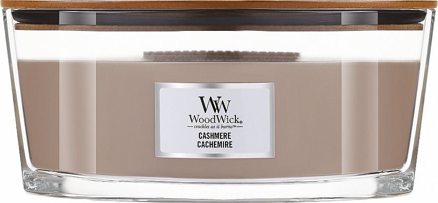 Duftkerze im Glas - Woodwick Cashmere Scented Candle — Bild N2