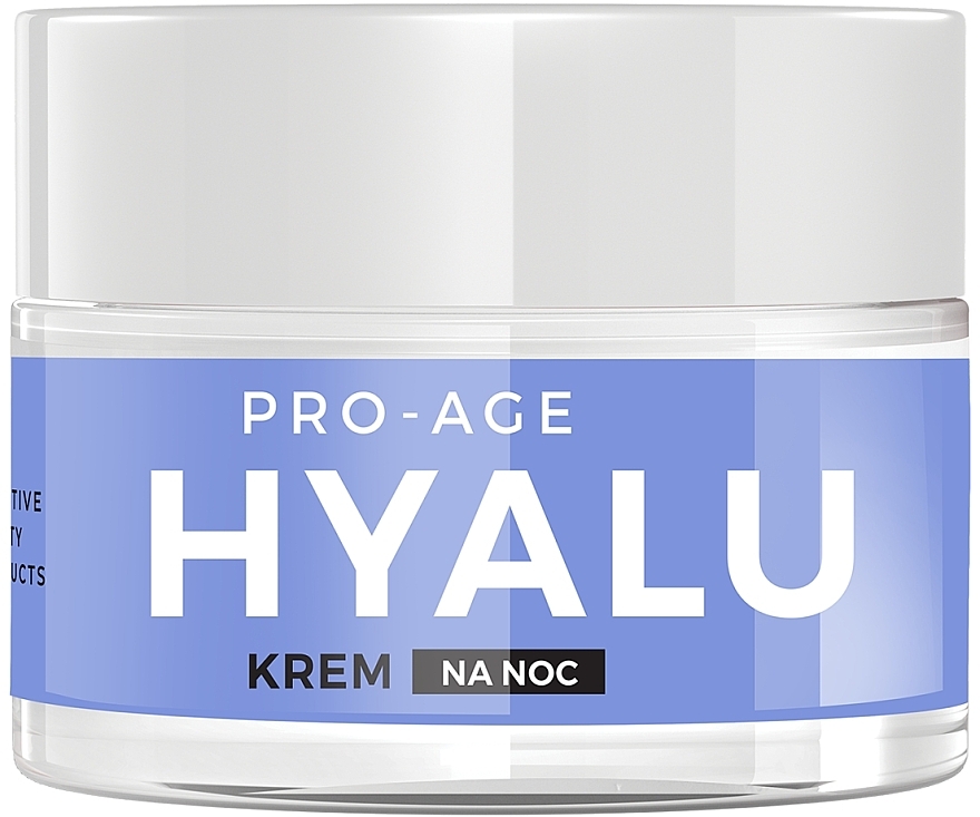 Glättende Anti-Falten-Nachtcreme - AA Hyalu Pro-Age Night Cream — Bild N2