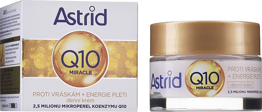 Tagescreme mit Coenzym Q10 - Astrid Q10 Miracle Anti-Wrinkle Day Cream — Bild N1