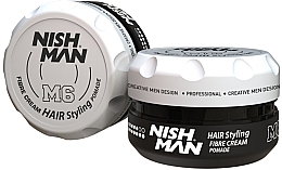 Düfte, Parfümerie und Kosmetik Mattierende Haarstylingpomade mit Kokosnuss-Duft - Nishman Hair Styling Fibre Cream