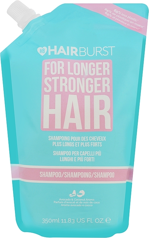 Shampoo für Haarwachstum - Hairburst Longer Stronger Hair Shampoo (Doypack)  — Bild N1