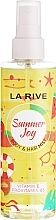 Düfte, Parfümerie und Kosmetik Duftspray für Haare und Körper Summer Joy - La Rive Body & Hair Mist