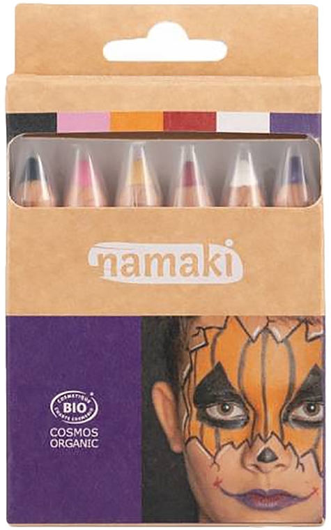 Gesichtsmalstiften-Set - Namaki Set Horror Show Skin Colour Pencils (Gesichtsstift 6x2,1g)  — Bild N1