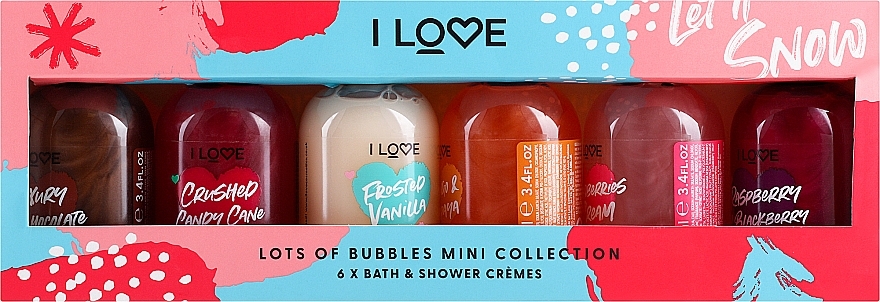 Set - I Love... Lots of Bubbles Mini Collection (sh/cr/6x100ml) — Bild N1