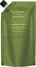 Düfte, Parfümerie und Kosmetik Flüssige Handseife Koriander und Limettenblätter - Scottish Fine Soaps Naturals Coriander & Lime Leaf Hand Wash (Refill)