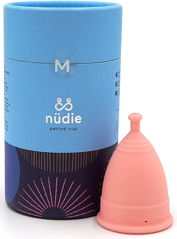 Menstruationstasse mittel 24 ml - &Sisters Nudie Period Cup Medium — Bild N1