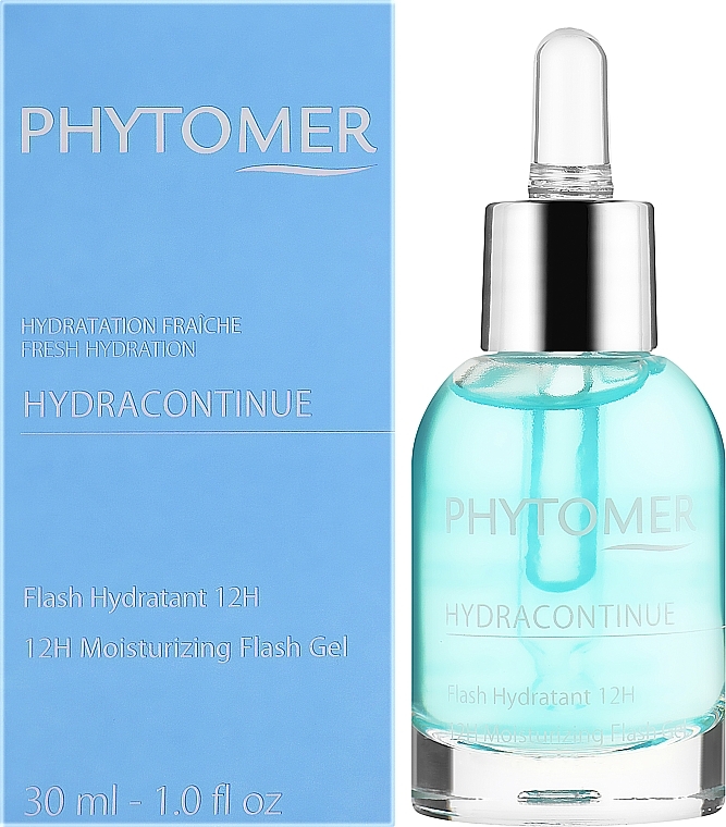 Intensiv feuchtigkeitsspendendes und erfrischendes Gesichtsgel - Phytomer HydraContinue Phytomer 12H Moisturizing Flash Gel — Bild N2