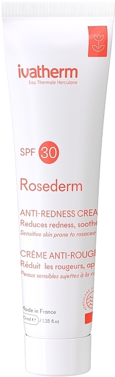 Gesichtscreme - Ivatherm Rosederm Cream SPF30 — Bild N1