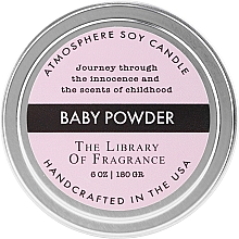 Düfte, Parfümerie und Kosmetik Sojakerze mit Talkumduft - Demeter Fragrance The Library of Fragrance Baby Powder Soy Candle