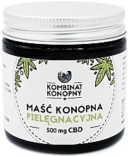 Hanfsalbe für die Haut von Gesicht und Körper  - Kombinat Konopny 500 mg CBD  — Bild N1