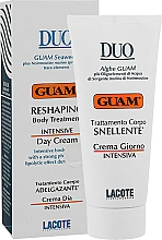 Düfte, Parfümerie und Kosmetik Intensive Körpercreme gegen Cellulite und Fettdepots für den Tag - Guam Duo Reshaping Body Trearment Day Cream