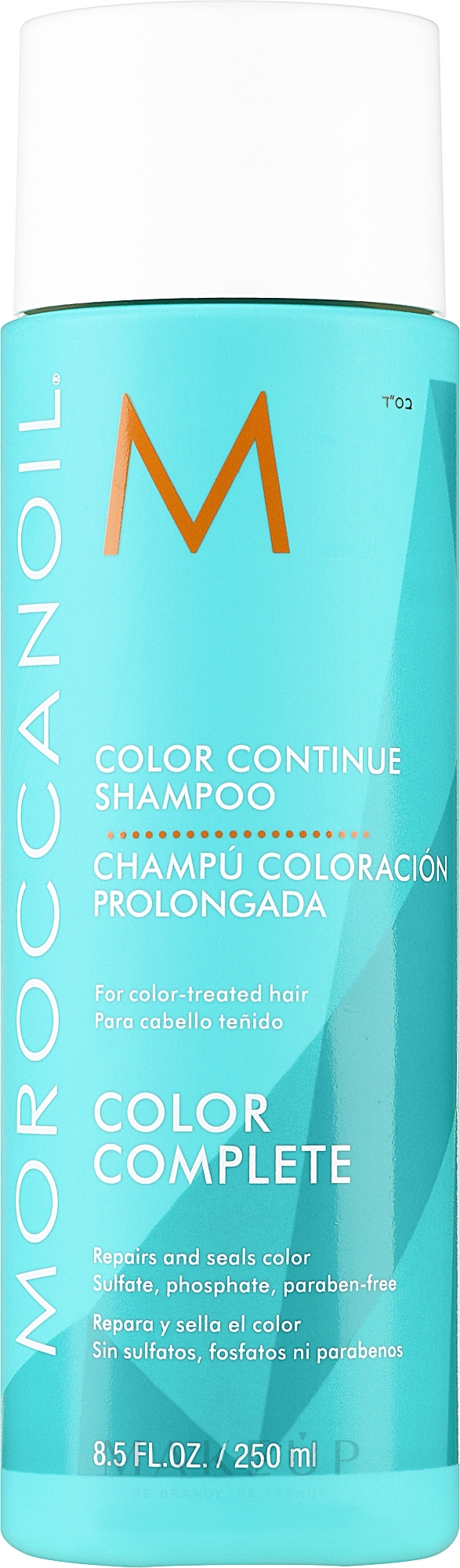 Farbschutz-Shampoo für coloriertes Haar mit marokkanischem Öl - Moroccanoil Color Continue Shampoo — Bild 250 ml