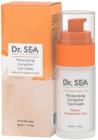 Feuchtigkeitsspendende Augencreme  - Dr. Sea Moisturising Corrective Eye Cream  — Bild N1