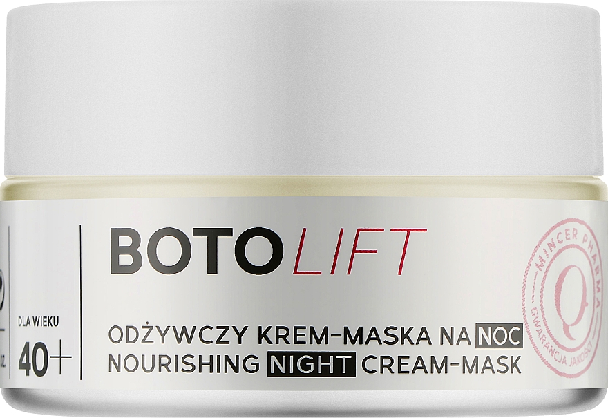 Nährende Gesichtscreme-Maske für die Nacht - Mincer Pharma ArganLife Nourishing Night Cream-Mask — Bild N1