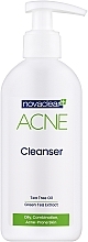 Düfte, Parfümerie und Kosmetik AntiAkne Porenreiniger mit Teebaumöl und Grüntee-Extrakt - Novaclear Acne Cleanser