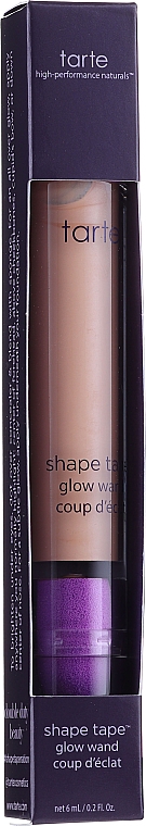 Concealer-Highlighter - Tarte Cosmetics Shape Tape Glow Wand — Bild N1
