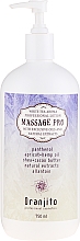 Düfte, Parfümerie und Kosmetik Massage Milch Weißer Tee - Oranjito Massage Pro White Tea Massage Body Milk