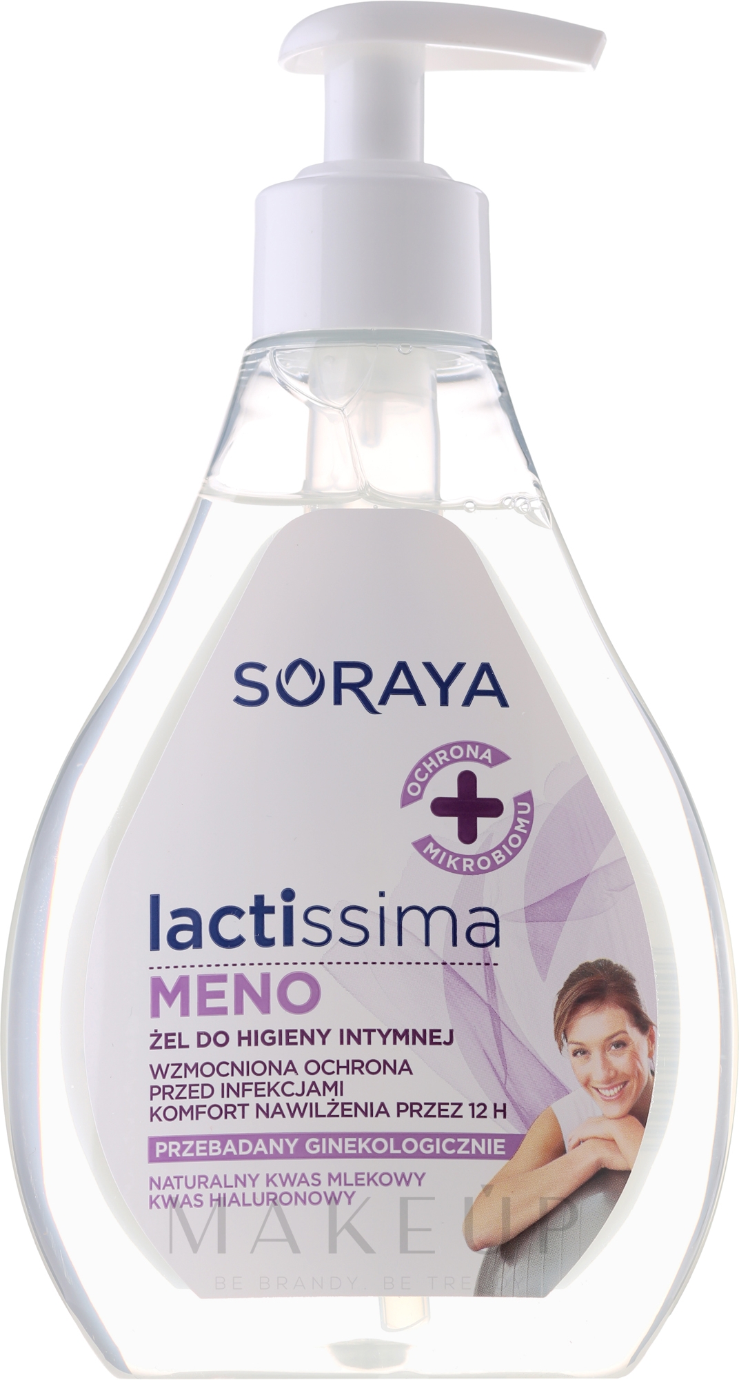 Emulsion für die Intimhygiene in der Menopause - Soraya Lactissima Menopauza Emulsion For Intimate Hygiene — Foto 300 ml