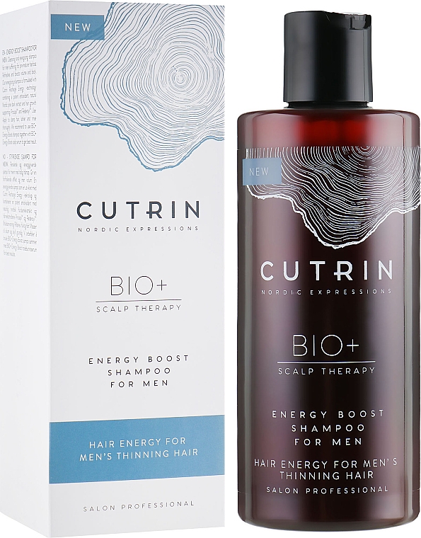 Stärkendes Shampoo für Männer - Cutrin Bio+ Energy Boost Shampoo For Men — Bild N1