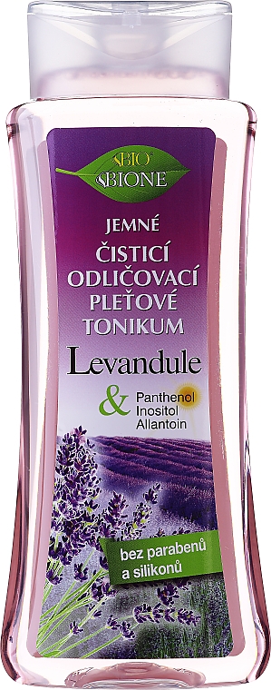 Tonikum zur Make-up Entfernung mit Lavendel - Bione Cosmetics Lavender Softening Cleansing Make-Up Removal Facial Tonic — Bild N1