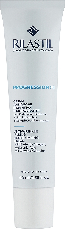 Gesichtscreme - Rilastil Progression ( + ) Anti-Wrinkle Filling Plumping Cream — Bild N1