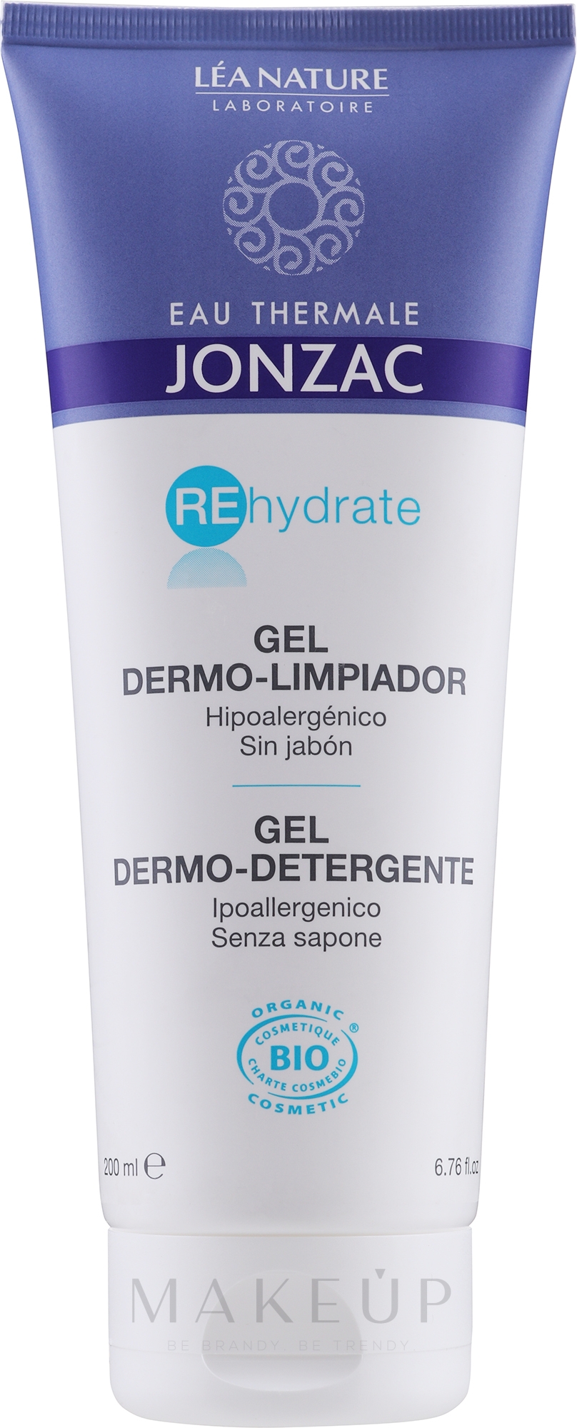 Gesichtsreinigungsgel - Eau Thermale Jonzac Rehydrate Dermo-Cleansing Gel — Bild 200 ml