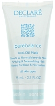 Klärende und normalisierende Gesichtsmaske - Declare Pure Balance Anti-Oil Mask — Bild N2