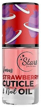 Öl für Nägel und Nagelhaut - Stars from The Stars Cuticle & Nail Oil Venus Strawberry — Bild N1