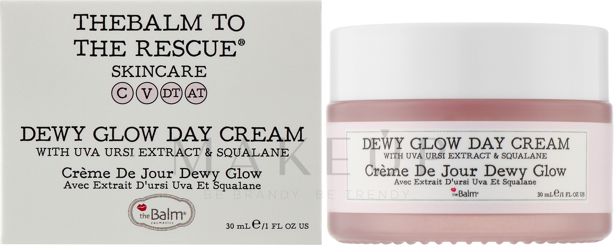 Strahlende Gesichtscreme - theBalm To The Rescue Dewy Glow Cream — Bild 30 ml