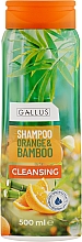 Düfte, Parfümerie und Kosmetik Shampoo Orange und Bambus - Gallus Orange&Bamboo Shampoo