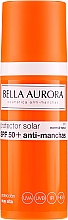 Sonnenschutzfluid gegen Pigmentflecken für normale und trockene Gesichtshaut SPF 50+ - Bella Aurora Anti-Manchas Treatment SPF50+ — Bild N2