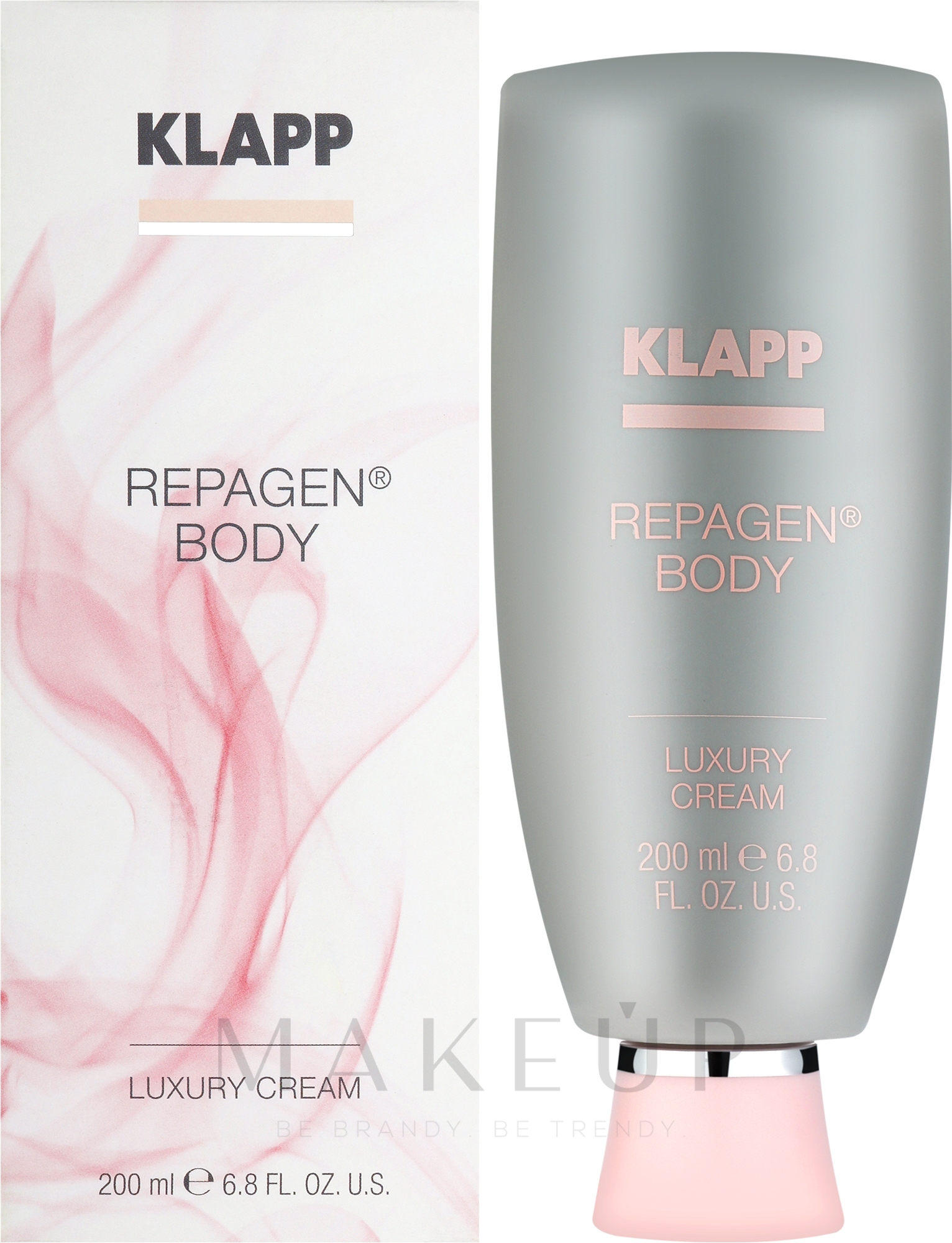 Luxuriöse Körpercreme mit wertvollen Ölen - Klapp Repagen Body Luxury Cream — Bild 200 ml