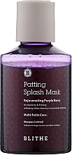 Düfte, Parfümerie und Kosmetik Verjüngende Gesichtsmaske mit Milchsäure und Beeren - Blithe Rejuvenating Purple Berry Splash Mask