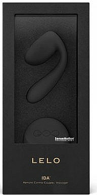 Paarvibrator mit Fernbedienung schwarz - Lelo Ida Intimate Massager Luxurious Vibrator — Bild N2