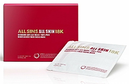 Düfte, Parfümerie und Kosmetik Intensive Anti-Aging-Gesichtsmaske - All Sins 18k All Skin Intensive Anti-Age Mask