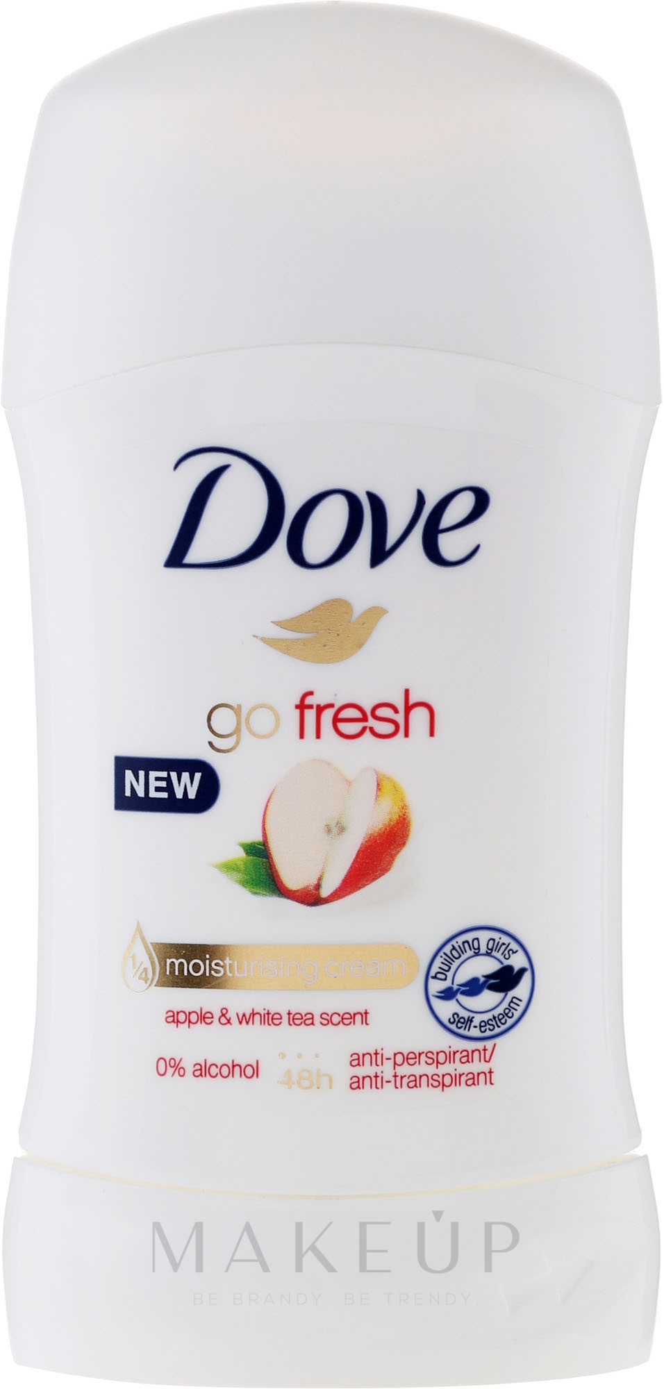 Deostick Antitranspirant - Dove Go Fresh Apple & White Tea Deodorant — Bild 40 ml