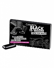 Kaugummi - Curaprox Black Is White Chew To White Chewing Gum — Bild N1