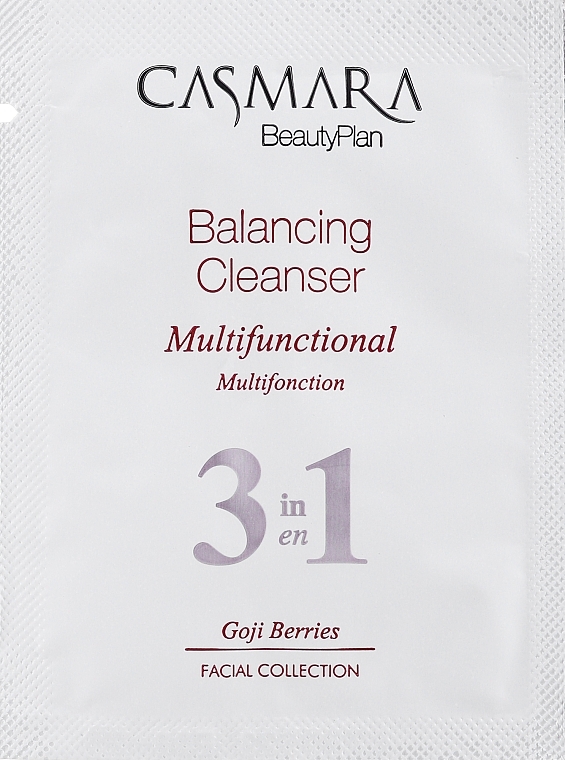 GESCHENK! Multifunktionales Gel - Casmara Balancing Cleanser Multifunctional 3in1  — Bild N2