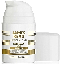 Düfte, Parfümerie und Kosmetik Gesichtsmaske für die Nacht mit Retinol - James Read Sleep Mask Face Retinol Gradual Tan