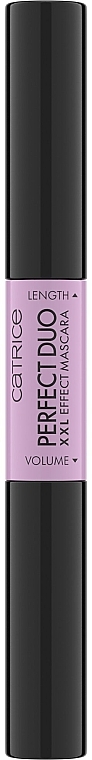 Wimperntusche - Catrice Perfect Duo XXL Effect Mascara  — Bild N2