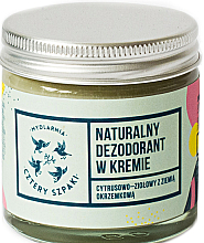Düfte, Parfümerie und Kosmetik Deo-Creme mit Zitrusduft - Cztery Szpaki